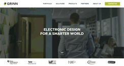 Desktop Screenshot of grinn-global.com